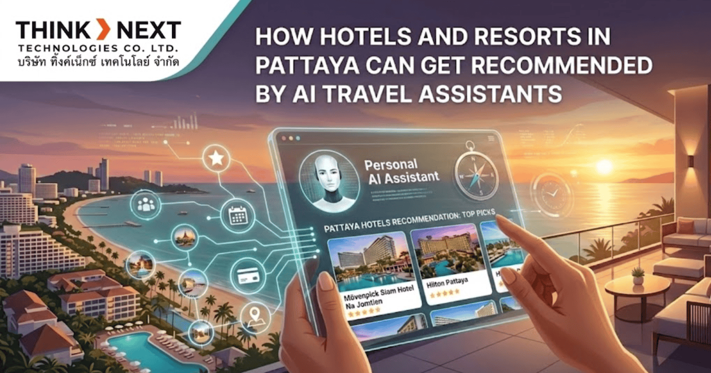 How hotels and resorts in Pattaya can get recommended by AI travel assistants