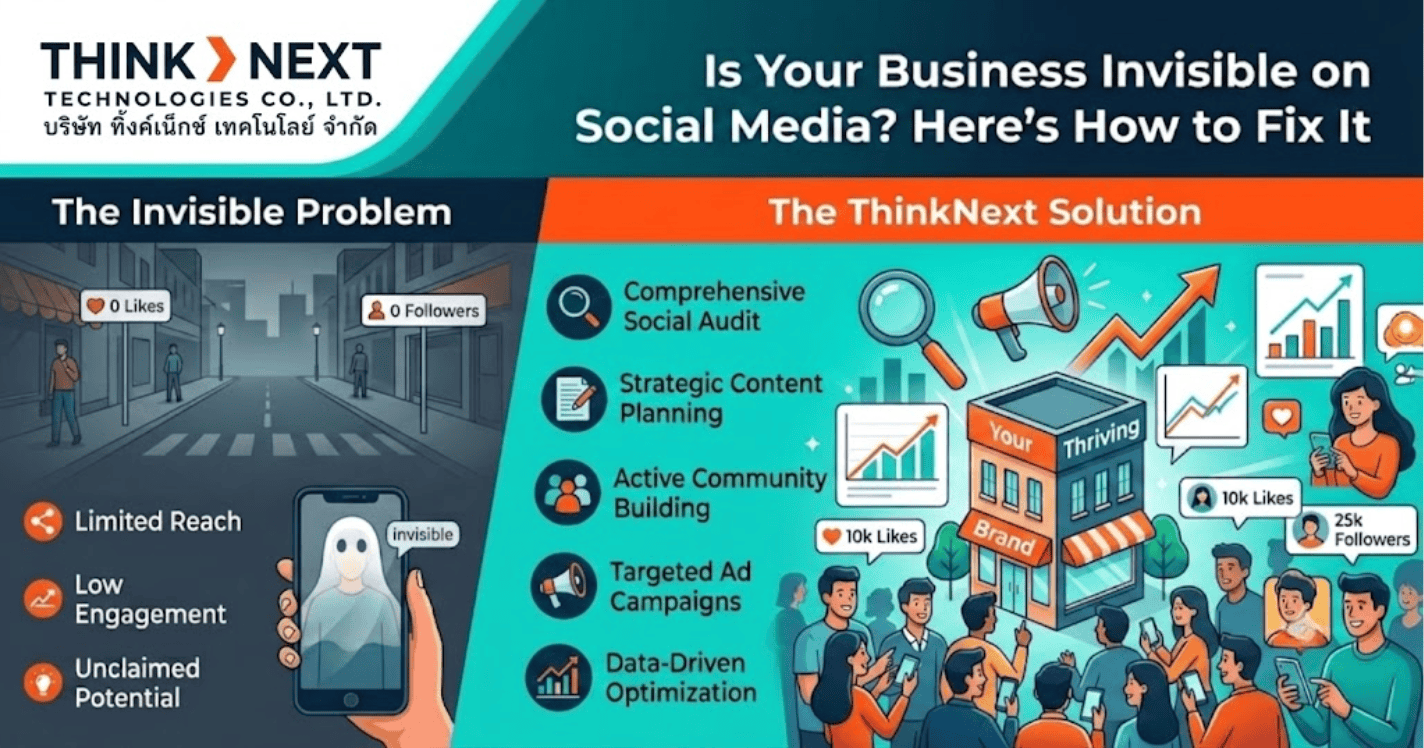 Is your business invisible on social media? Here's how to fix it