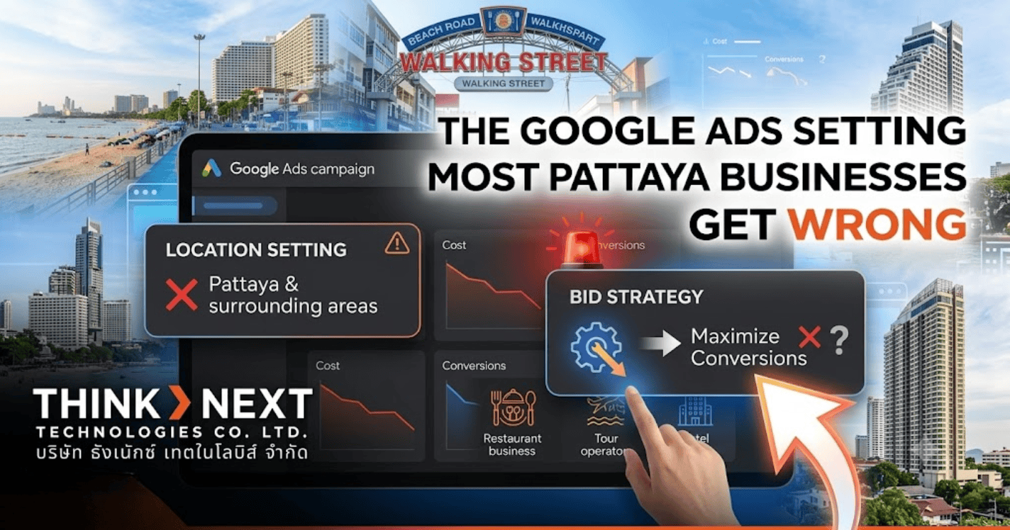 The Google Ads setting most Pattaya businesses get wrong